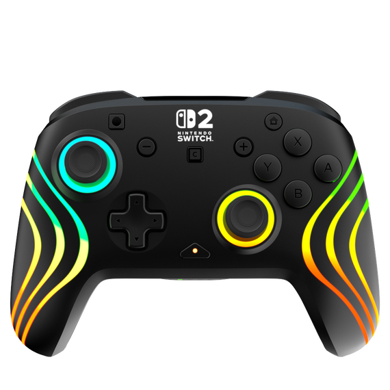 Turtle Beach - Wireless Controller - Afterglow Wave (Black) / Nintendo Switch 2 | Techbox
