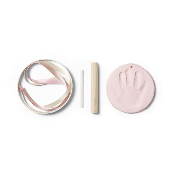 Vanilla Copenhagen - Hand & Foot Clay Kit - Pink - Ø11 cm (MEMO1225) / Baby and Children