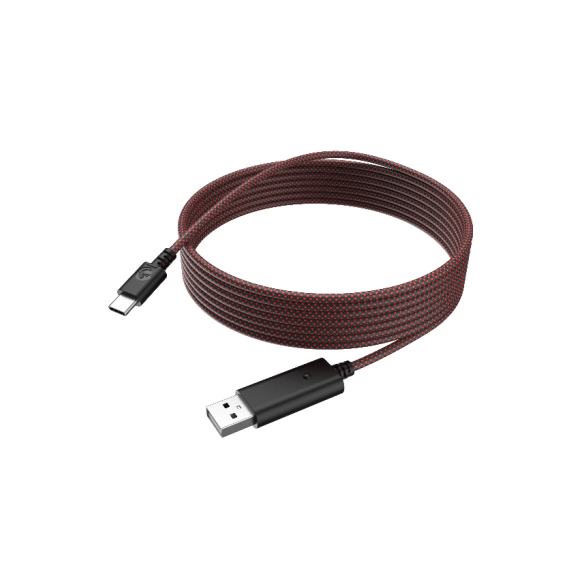 GameSir - AC10 3m USB-C Charging Cable - Black - 3 meters / Electronics