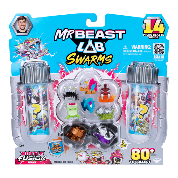 MrBeast Lab - Swarms Battle Fusion - 14 pcc - Style 1 / Toys