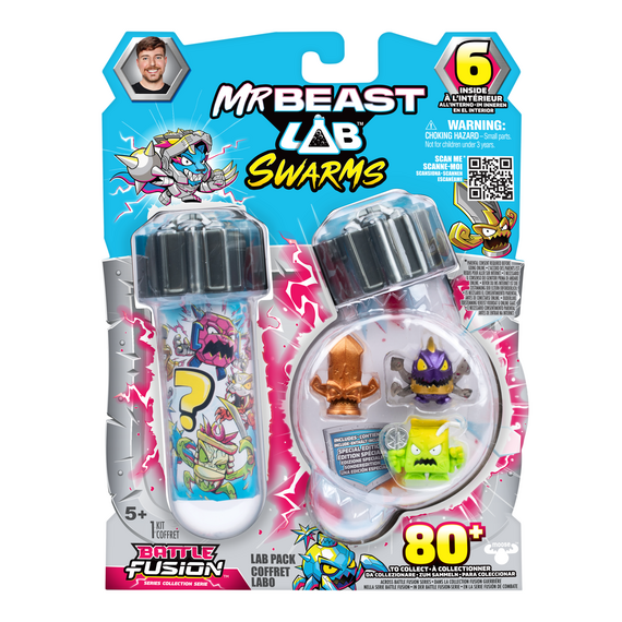 MrBeast Lab - Swarms Battle Fusion - 6 PCS (20440) / Toys