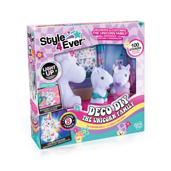 Style 4 Ever - The Unicorn Family Light Up (26287) / Toys