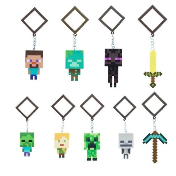 Minecraft Backpack Buddies (  Assorted ) / Fan Shop and Merchandise |  Techbox
