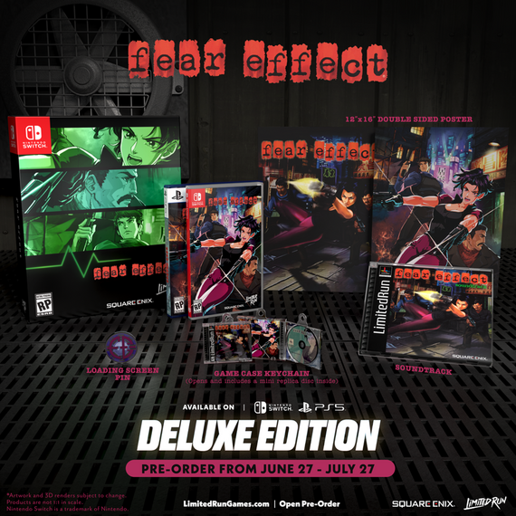 Fear Effect 1 (Deluxe Edition)(Limited Run) (Import) / PlayStation 5 - PS5 Games - Games - Techbox