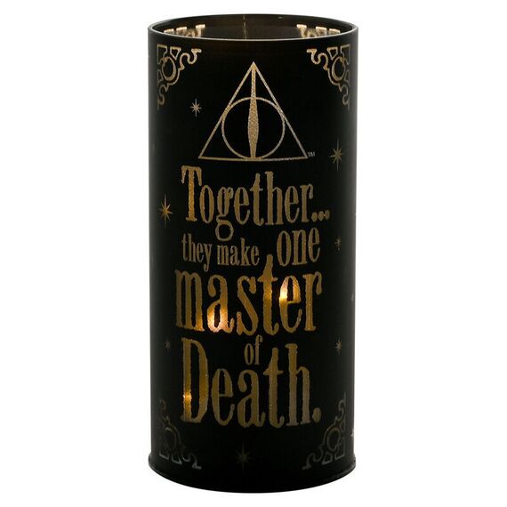 Harry Potter Dark Arts Deathly Hallows light upp tube