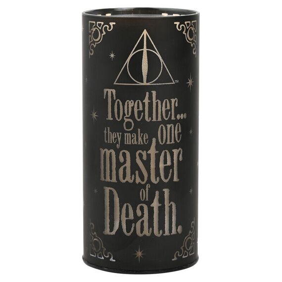 Harry Potter Dark Arts Deathly Hallows light upp tube
