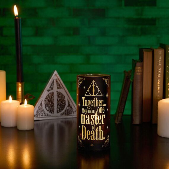 Harry Potter Dark Arts Deathly Hallows light upp tube