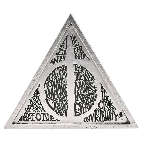 Harry Potter Deathly Hallows plaque