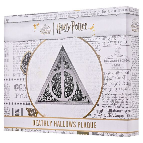 Harry Potter Deathly Hallows plaque