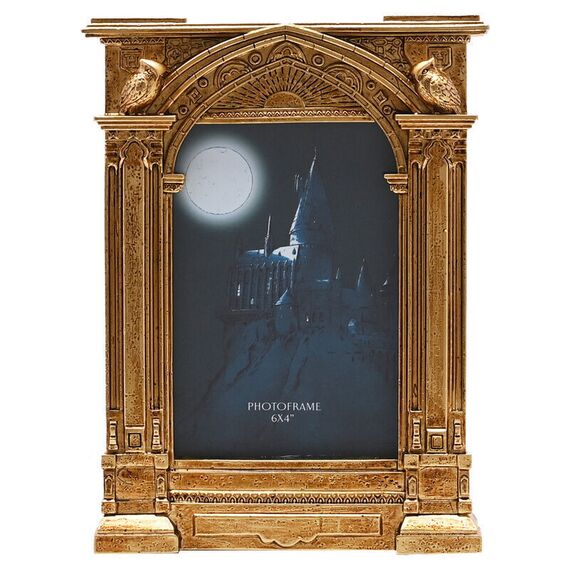 Harry Potter Hogwarts gold photo frame
