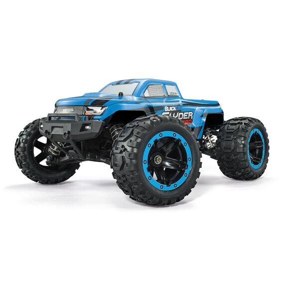 BLACKZON - Slyder MT Turbo 1/16 4WD 2S Brushless - Blue (540201) / Toys