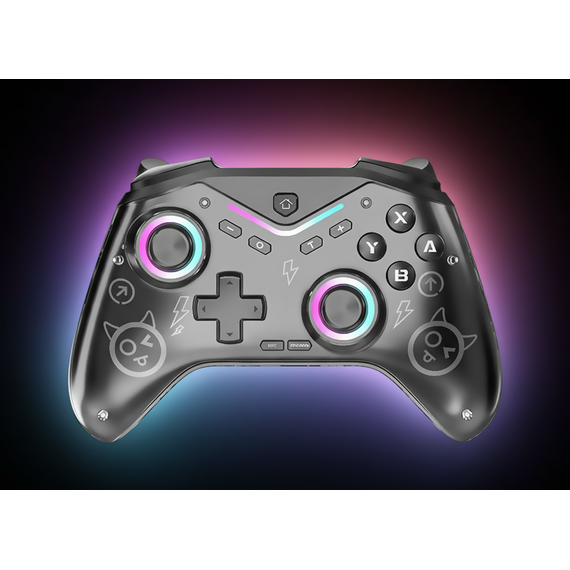 Deep Explorer - Wireless Controller - Spark - Black (Switch / Switch 2) / Nintendo Switch 2 - Nintendo Switch 2 Accessories - Accessories for Consoles - Techbox