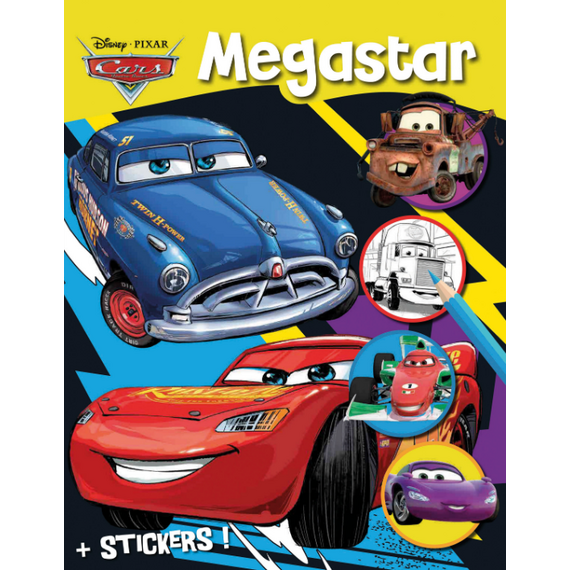 Disney - Megastar Colouringbook - Cars / Toys