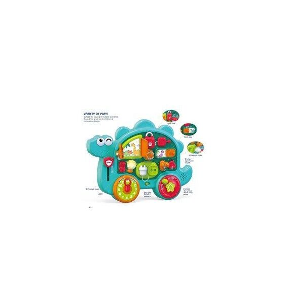 Happy Baby - Busy Board Dinosaur Car with Light and Music (502256) / Toys