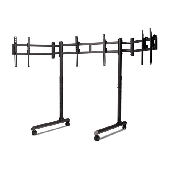 Next Level Racing - Round Tube Triple Moniter Stand / Computers