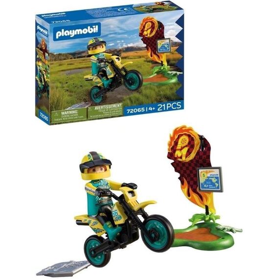 PLAYMOBIL - Offroad Motor Bike (72065) / Toys
