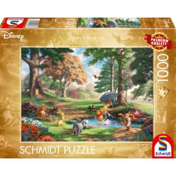Schmidt - Thomas Kinkade: Disney - Winnie The Pooh (1000 pieces) (SCH6897) / Toys