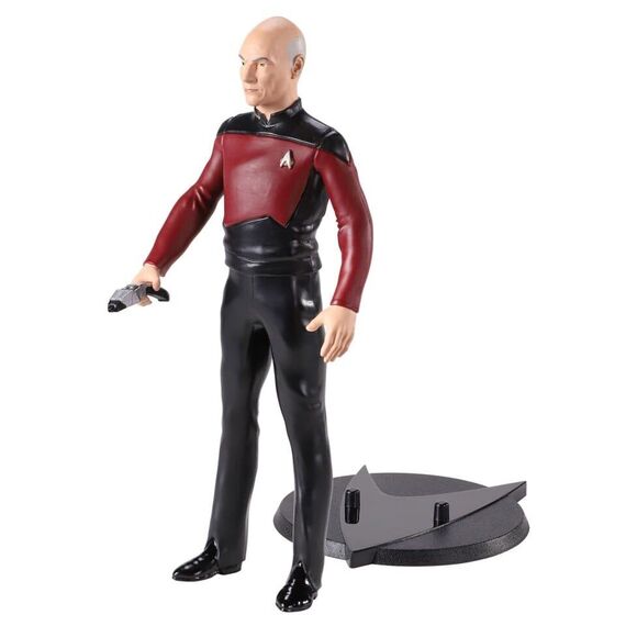 Star Trek: The Next Generation Bendyfigs Bendable Figure Capt. Picard 19 cm / Fan Shop and Merchandise - Various - Various - Techbox