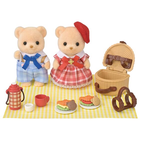 Sylvanian Families - Biscuit Bear Sister & Brother - Delicious Picnic (5852) / Toys