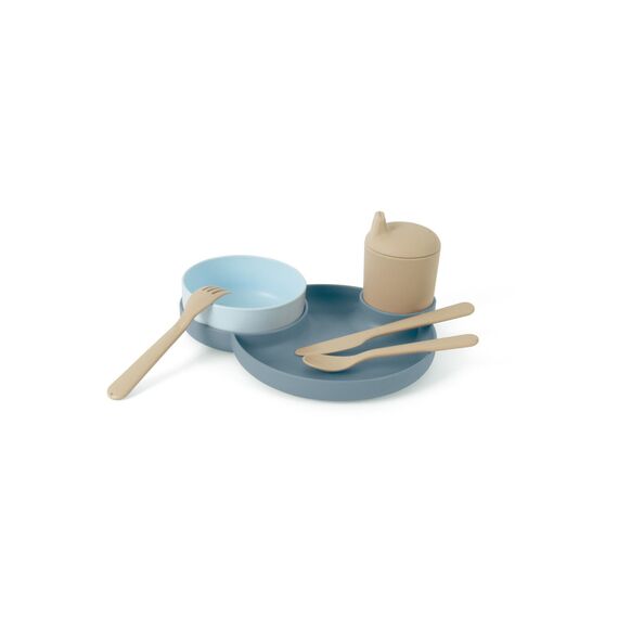 Dantoy - Tiny Dinner Set blue in foil (6080) / Baby and Children
