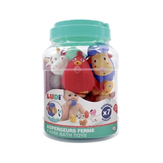 Ludi - Bathing animals - Farm animals - (LU40065) / Toys