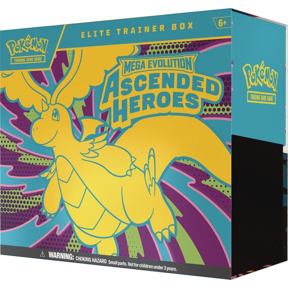 Pokémon - Mega Evolution ME02.5: Ascended Heroes - Elite Trainer Box (POK10315-101) / Toys