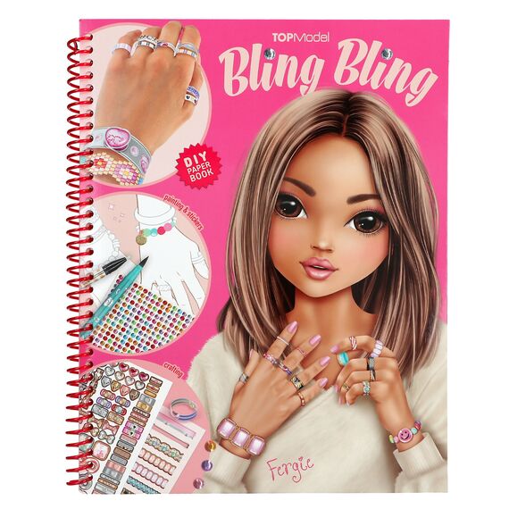 Topmodel - Create Your BLING BLING Colouring Book, Jewellery (0413740) / Toys