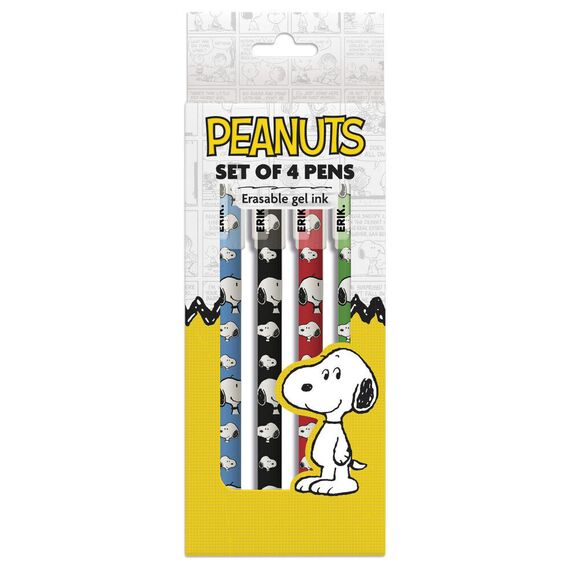 Snoopy Peanuts assorted erasable pen