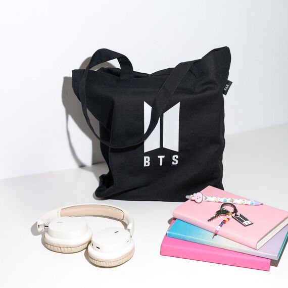 BTS logo bag