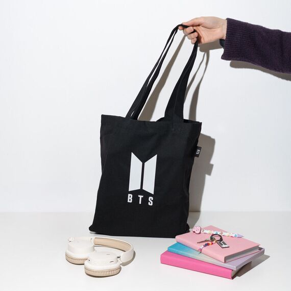 BTS logo bag