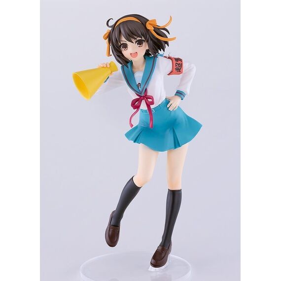 The Melancholy of Haruhi Suzumiya Pop Up Parade PVC Figure Haruhi Suzumiya L Size 22 cm |  Techbox