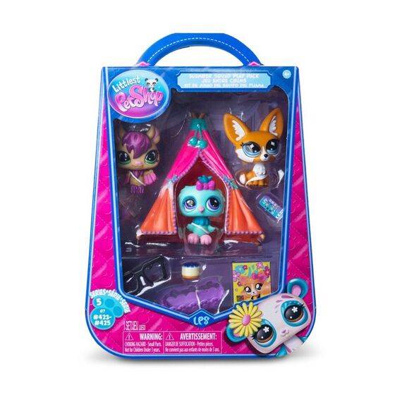 Littlest Pet Shop - Pajama Party Play Pack (01037) / Toys