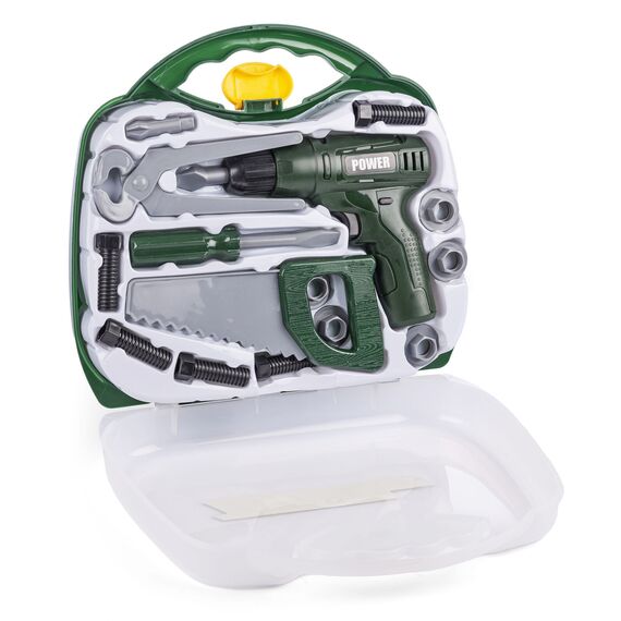 3-2-6 - Tool Case with Electric Drill & Accessories (43449) / Toys