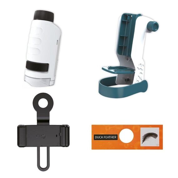 4-Kids - 3-in-1 LED Microscope (43603) / Toys