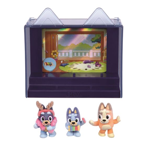 BLUEY Fuzzies Figures - Episodes - 3 pack.(90453) / Toys