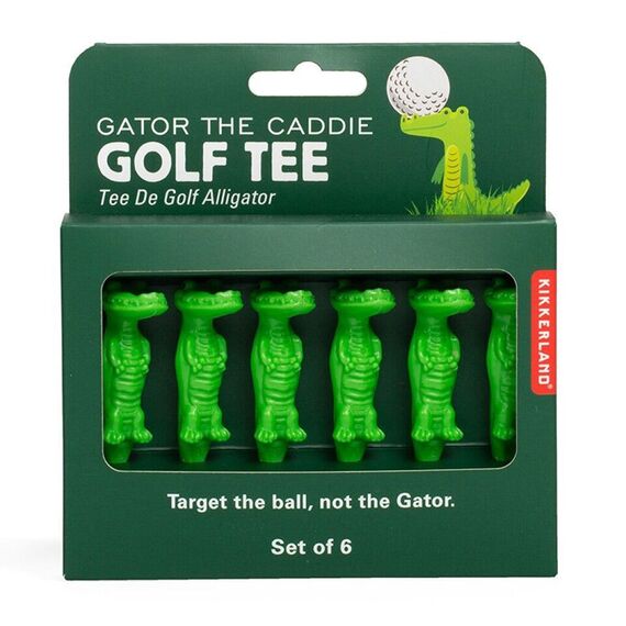 Kikkerland - Gator the Caddie Golf Tee - 3 inches / Sport and Outdoor