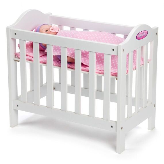 My Baby - Wooden Doll Crib (61347) / Toys