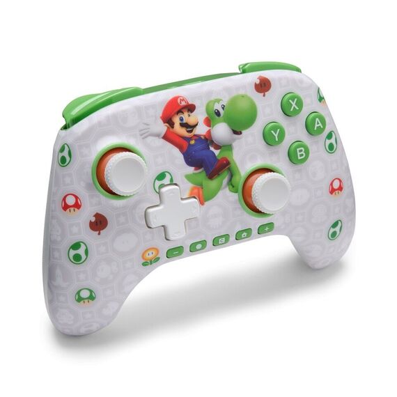 PowerA - Advantage Wireless Controller for Nintendo Switch 2 - Mario & Yoshi / Nintendo Switch - Nintendo Switch Games - Games - Techbox