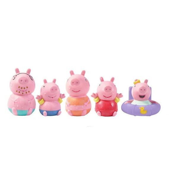 Toomies - Peppa & Family Bath Squirters (203-73923) / Toys