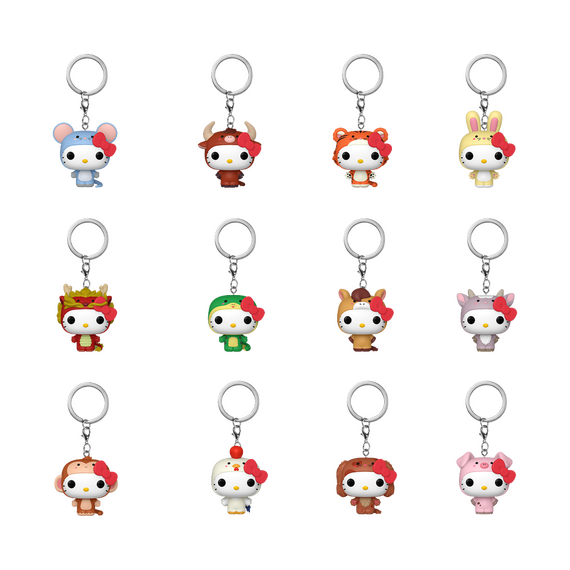 Funko Pop! - Mystery Pop! Keychain Hello Kitty & Friends (88160) / Toys