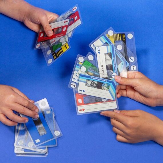 Kikkerland - Cassette Playing Cards (GG285) / Toys