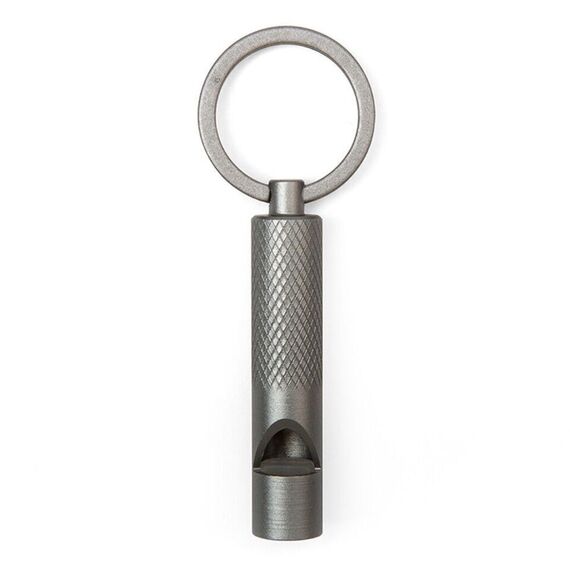 Kikkerland - Mini Keyring Whistle - 1 x 2.75 x 0.25 inches / Sport and Outdoor