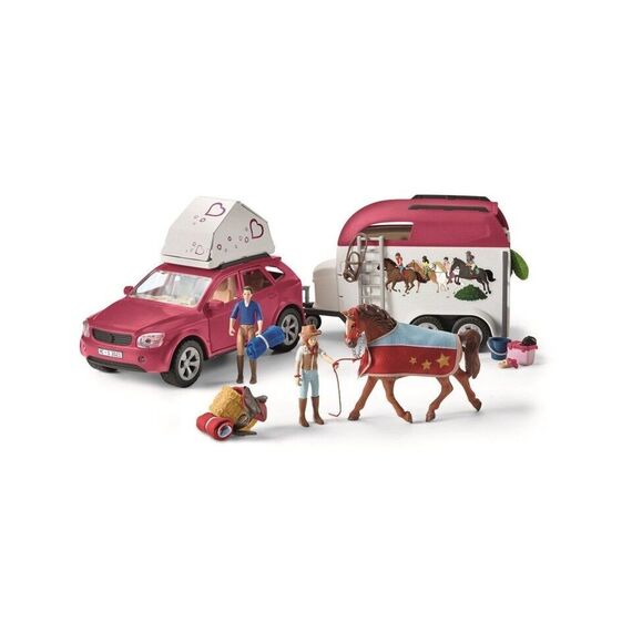 Schleich - Horse  Club - Horse Adventures with Car and Trailer (42535) / Toys