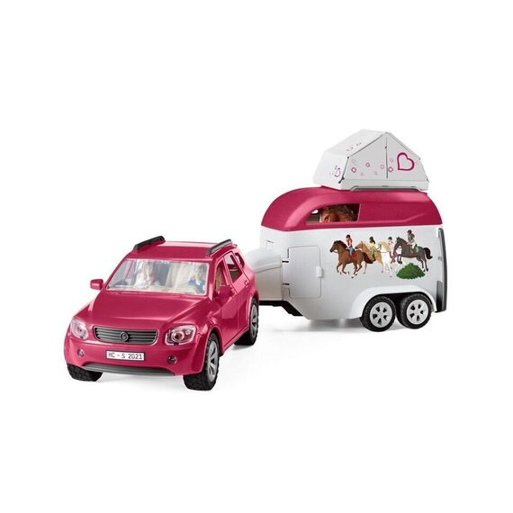 Schleich - Horse  Club - Horse Adventures with Car and Trailer (42535) / Toys