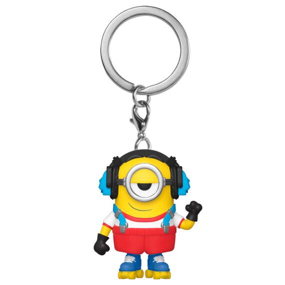 Pocket POP keychain Minions 2 Roller Skating Stuart |  Techbox