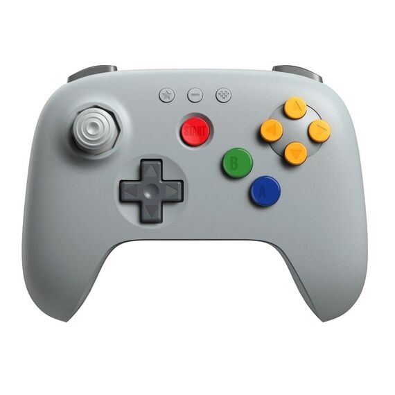 8Bitdo - 64 Bluetooth Controller - Grey / Nintendo Switch 2 | Techbox