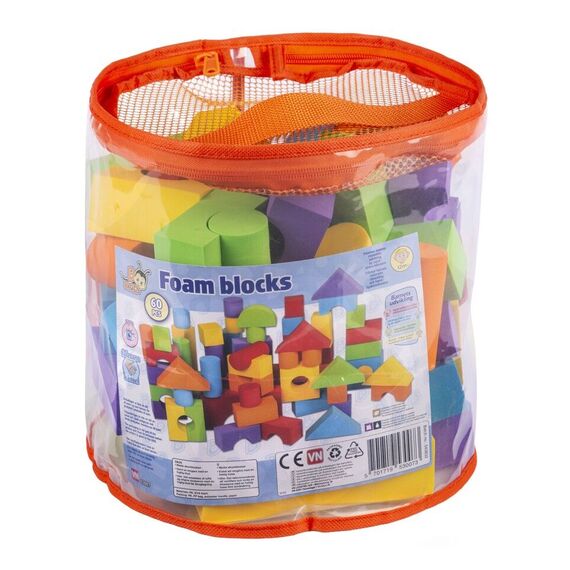 B Beez - Foam Blocks, 60 Pcs (53007) / Toys
