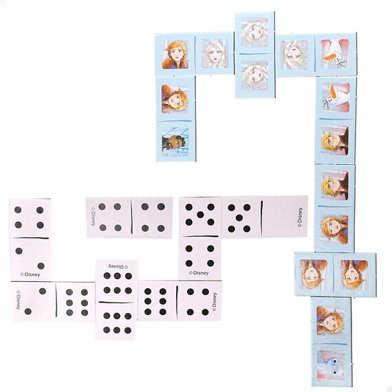 Disney Frozen domino game