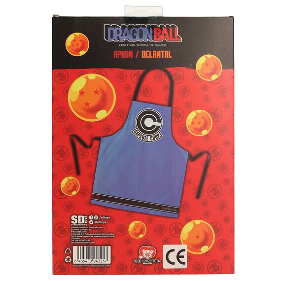 Dragon Ball Capsule Corp apron