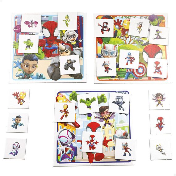 Marvel Spidey and the Amazing Friends lotto game